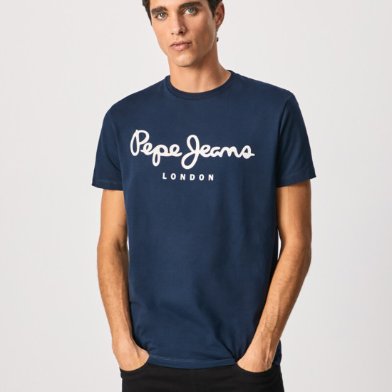 Pepe Jeans Ανδρική κοντομάνικη μπλούζα Original Stretch N Logo T-Shirt